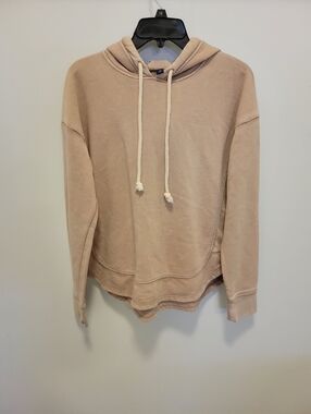 Universal Thread Women's Beige Drawstring Hoodie